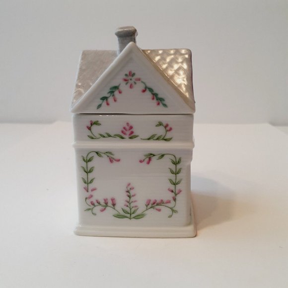 The Lenox Spice Village CLOVE Jar House Fine Porcelain 1989 - Picture 9 of 9